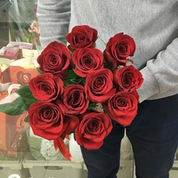 Букет 11 роз (60 см)