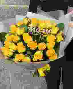 35 желтых роз (Кения)