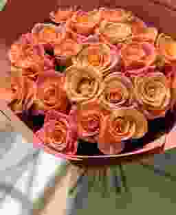 21 коралловая роза (40 см)