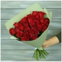 Букет из 31 красной розы 70 см