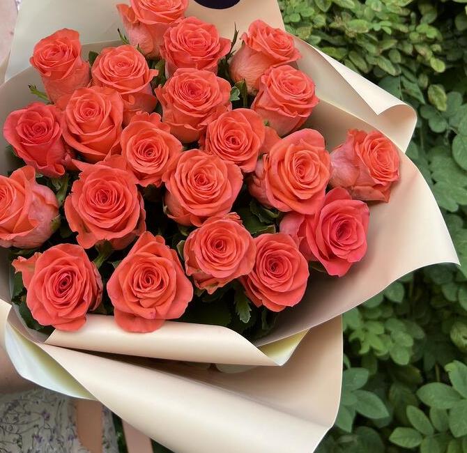 Букеты из 21 розы