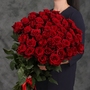 51 красная роза (90 см)