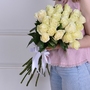 Букет из 21 розы 70 см с доставкой в Челябинске смотрите на нашем сайте Дари Цветы
