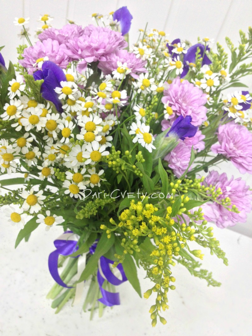 Букет полевых цветов: заказ и доставка в Челябинске - купить букеты полевыхцветов