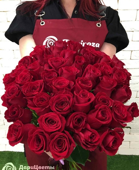 Розы красные (50 см)
