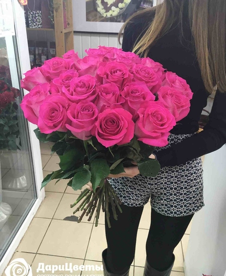 Розы розовые (50 см)