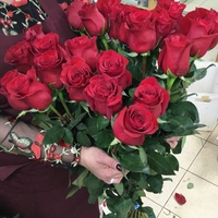 Букет 23 розы (120 см)