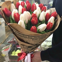 Букеты с тюльпанами
