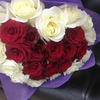 «Сердце» 25 роз (40 см)