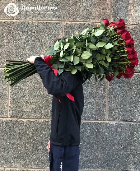 Метровые розы (100 см)