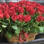 Корзины цветов с доставкой по Челябинску от салона цветов Дари Цветы