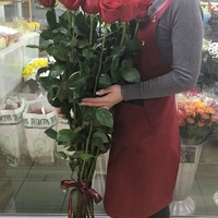Букет 15 роз (130 см)