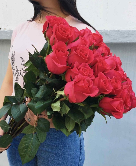 Розы розовые (70 см)