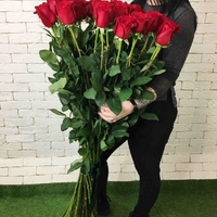 Букет 35 роз (140 см)