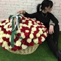 Огромные корзины из роз смотрите на нашем сайте Дари Цветы