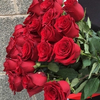 Розы красные (80 см)