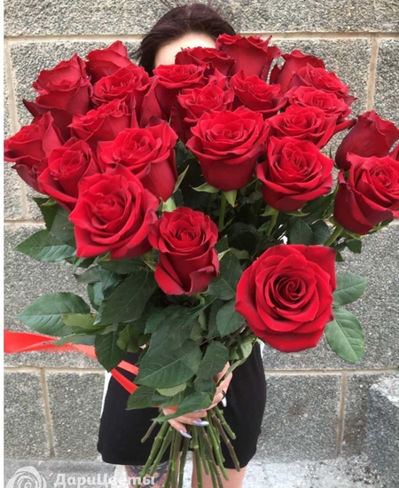Розы красные (80 см)